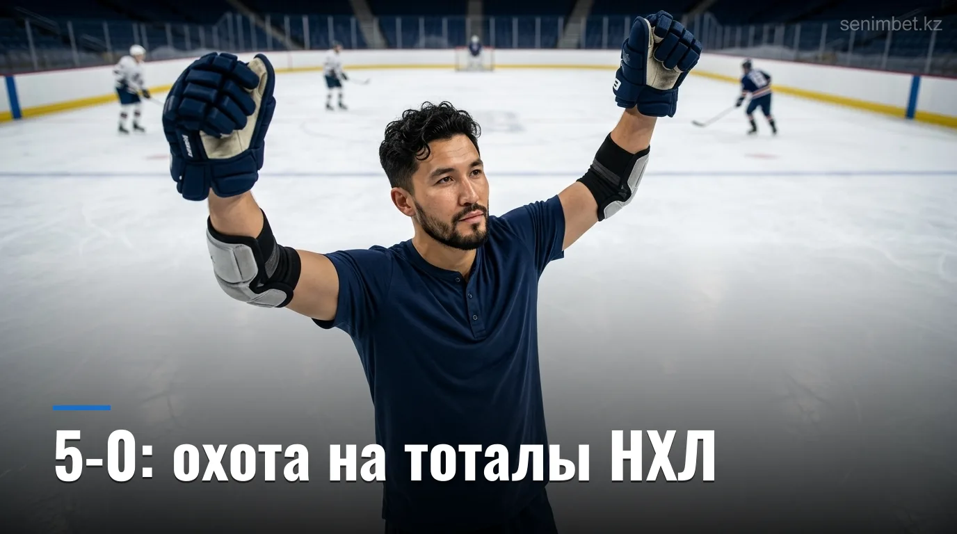 Ставки на тотал побед в НХЛ 2026/27: аналитик повторяет прошлогодний успех 5-0